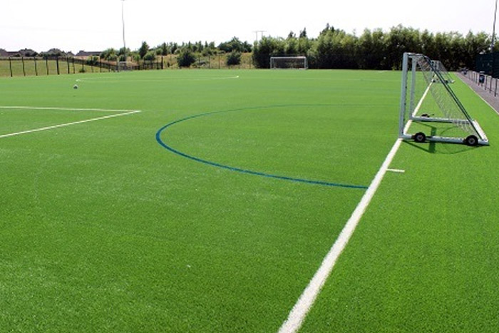 Fake Grass on Soccer Pitch (foto)