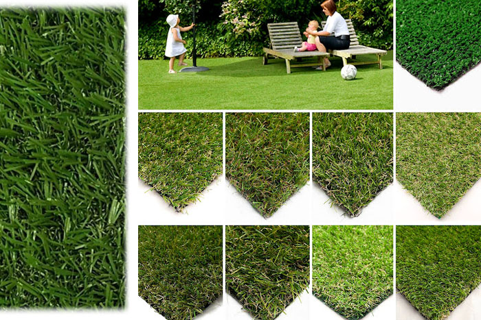 Different Types of Fake Grass (photo)