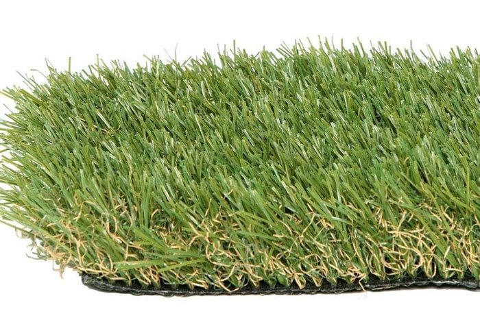 pet zen garden premium synthetic grass on white background (foto)