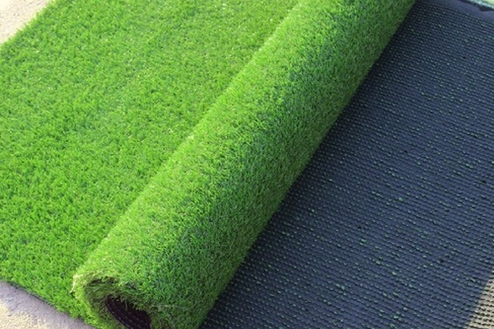 Premium Synthetic Turf Artificial Grass Lawn (foto)