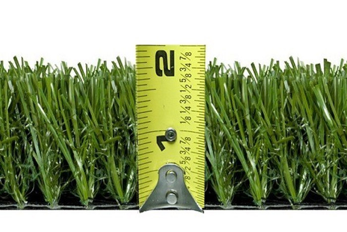 Premium Synthetic Turf Size 46 oz Rubber Backed Blade Height (foto)
