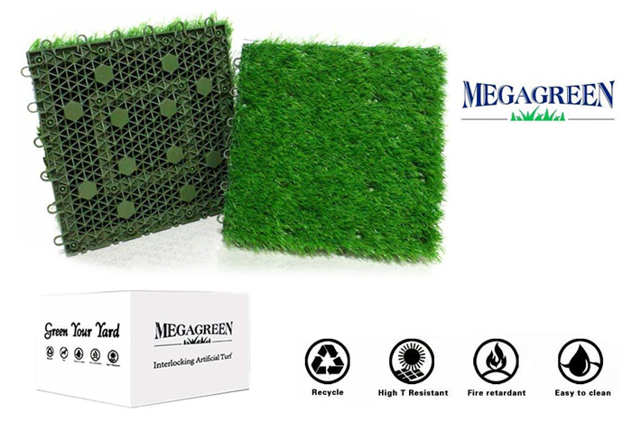PROGOAL Artificial Grass Tiles Self-Draining Mat (foto)